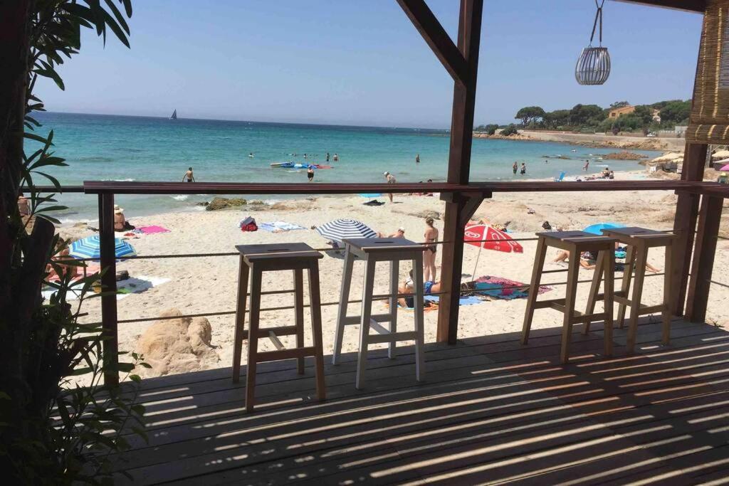 Trottel Balcony Apartment: Beach Retreat with Wi-Fi and Parking Ajaccio  Exterior photo